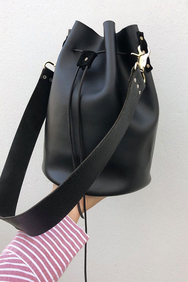 greek leather bags