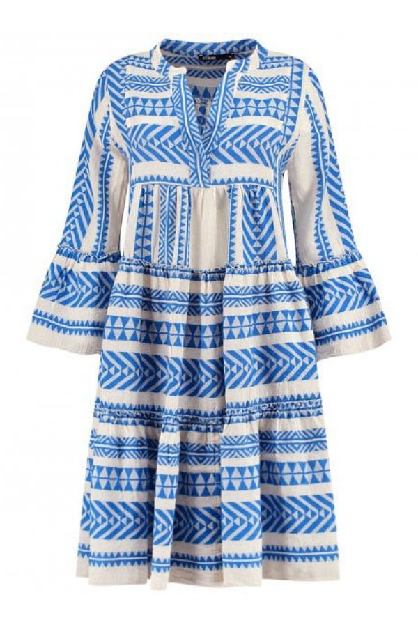 wrap fit and flare dresses