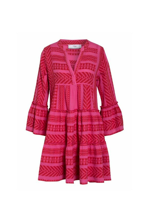 devotion ella dress in fuchsia