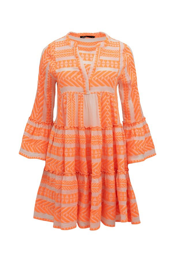 Devotion Twins Ella Dress Neon Orange ...