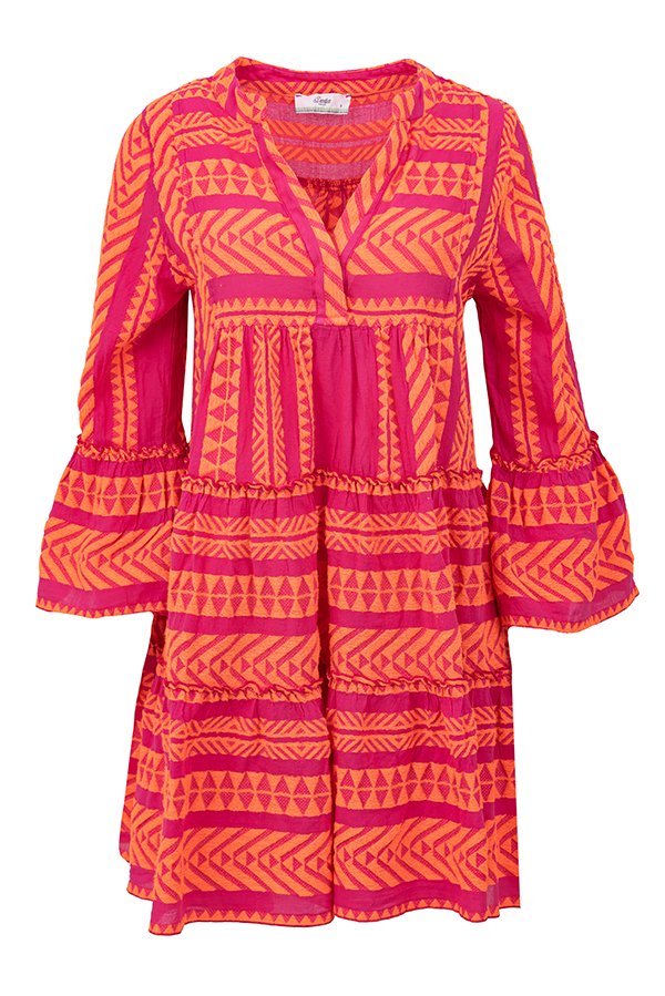 devotion ella dress in fuchsia