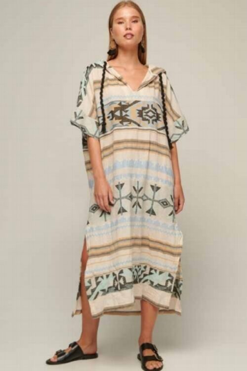 pearl & caviar dress zakar blue