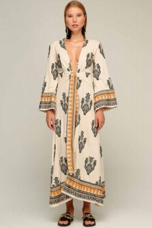 pearl & caviar zakar kimono 1162