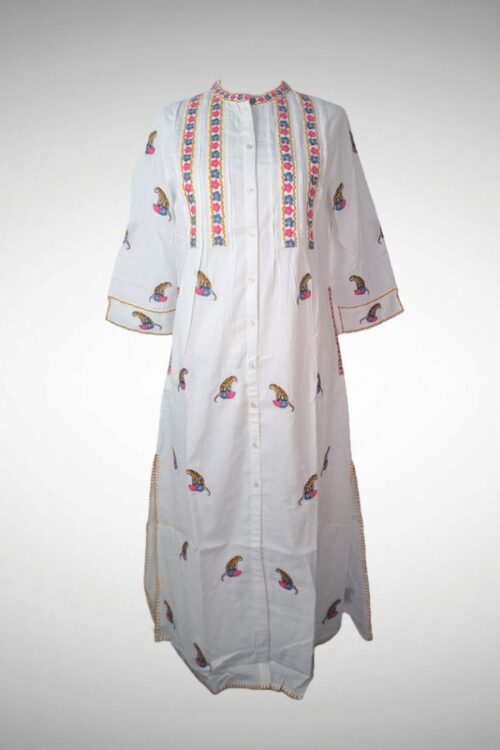 DAY LILY KAFTAN 100% ORGANIC COTTON leo