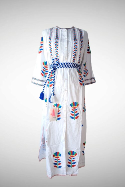 DAY LILY KAFTAN 100% ORGANIC COTTON
