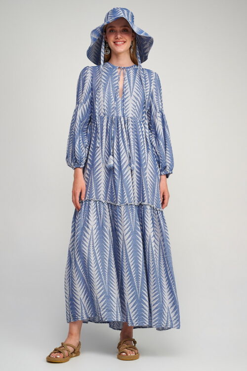 pearl & caviar dress zakar maxi greek designers made in Greece