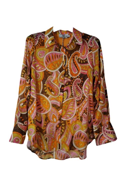 Devotion Twins - Agiofyli pink/orange shirt
