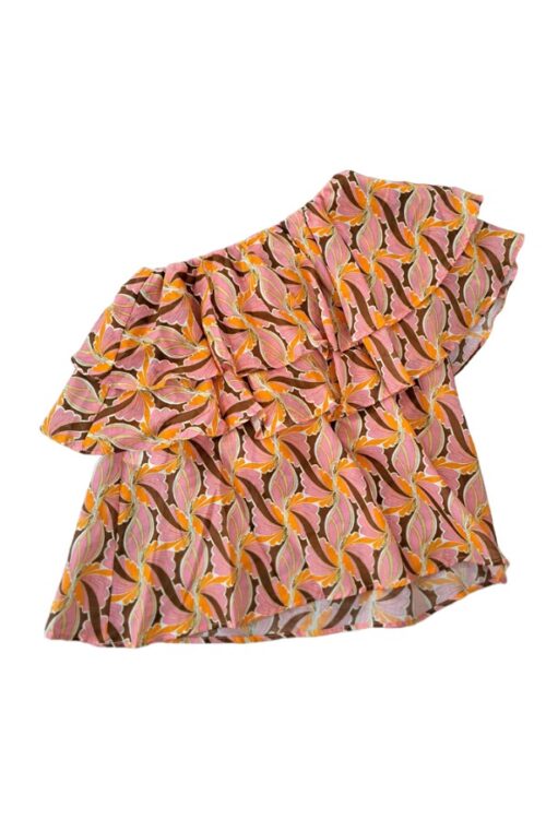 Devotion Twins - Platania one shoulder blouse