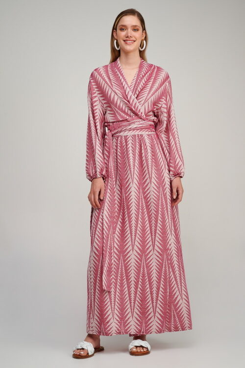 pearl & Caviar red dress finikas