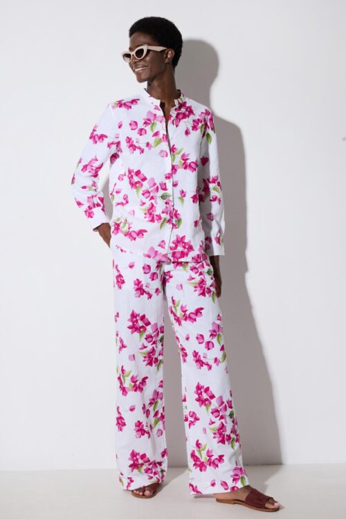 bougainvillea fuchsia pants by yiorgos koulasidis