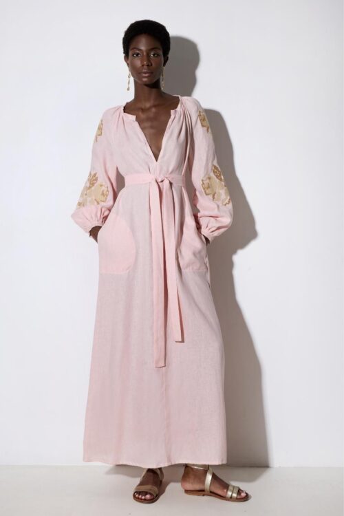 fleur rose dress yiorgos koulasidis