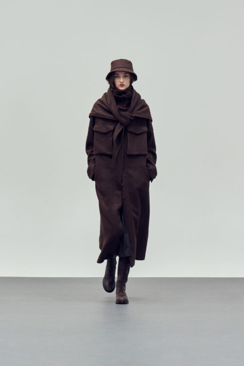 devotion twins coat oleander